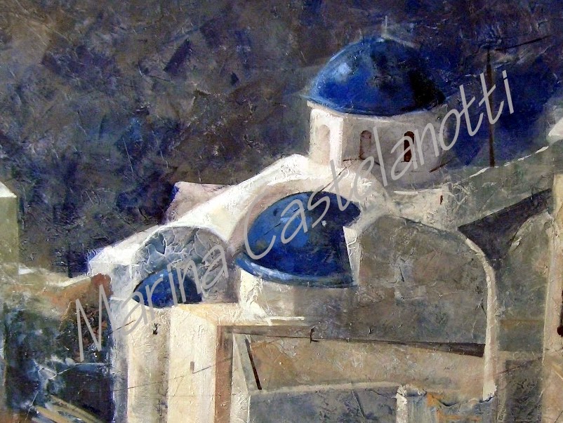 2008 – Santorini – Acrilico sobre lienzo – 115×88 cm