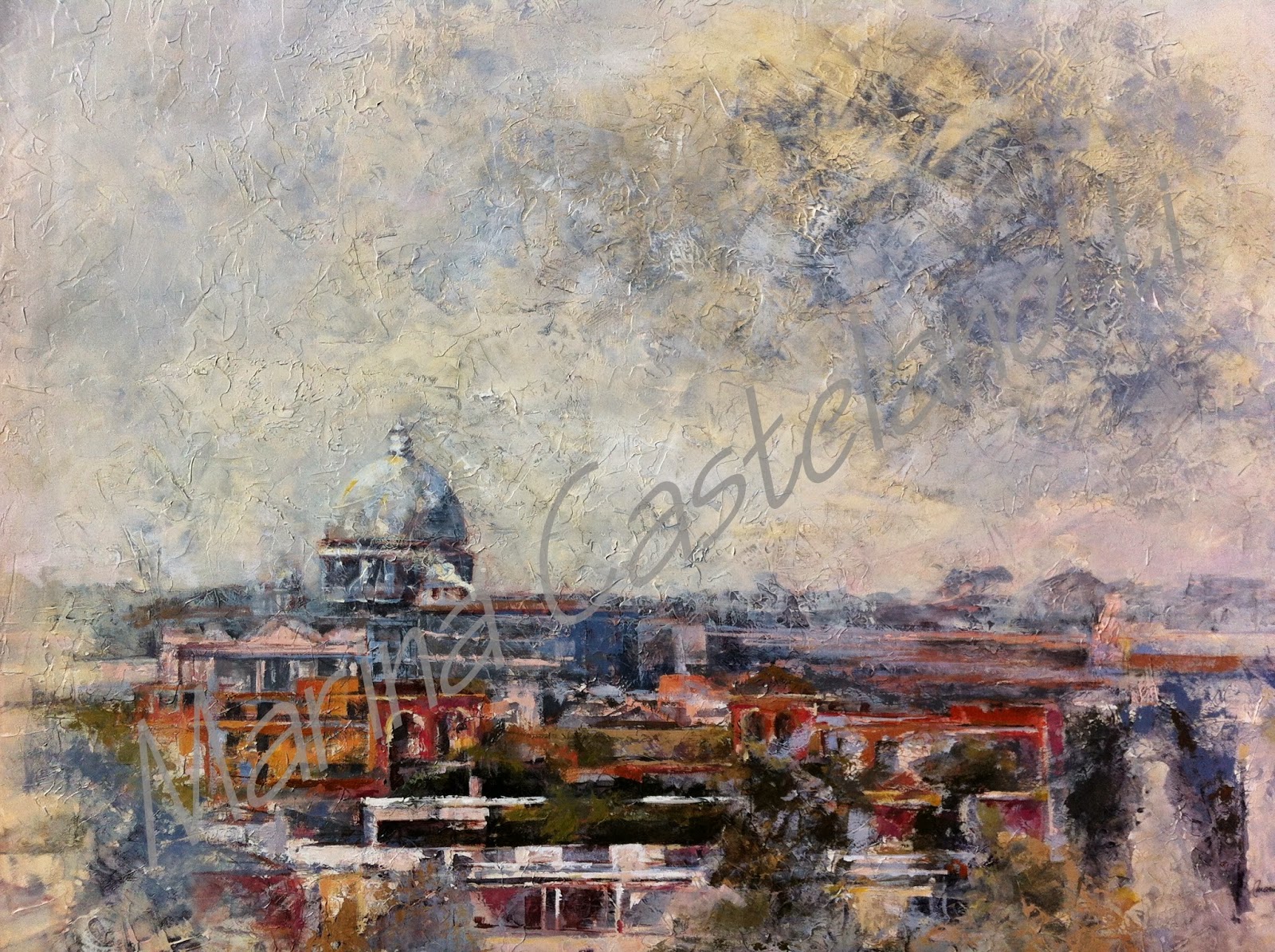 2013 – Cónclave 2013 – Acrílico sobre lienzo – 122×100 cm