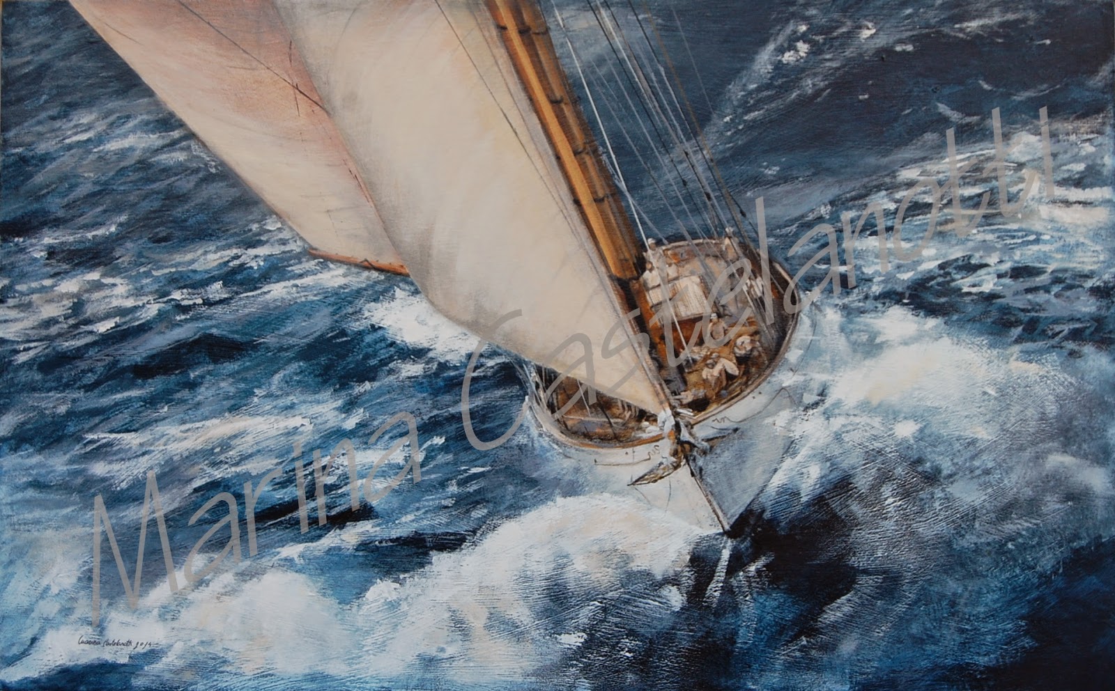 2014 – 8 – Acrilico sobre tabla – 10×10 – Exposición