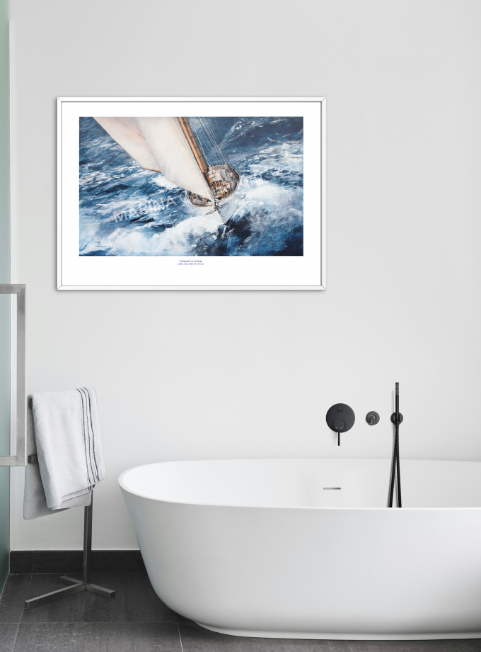 Navegando en un largo