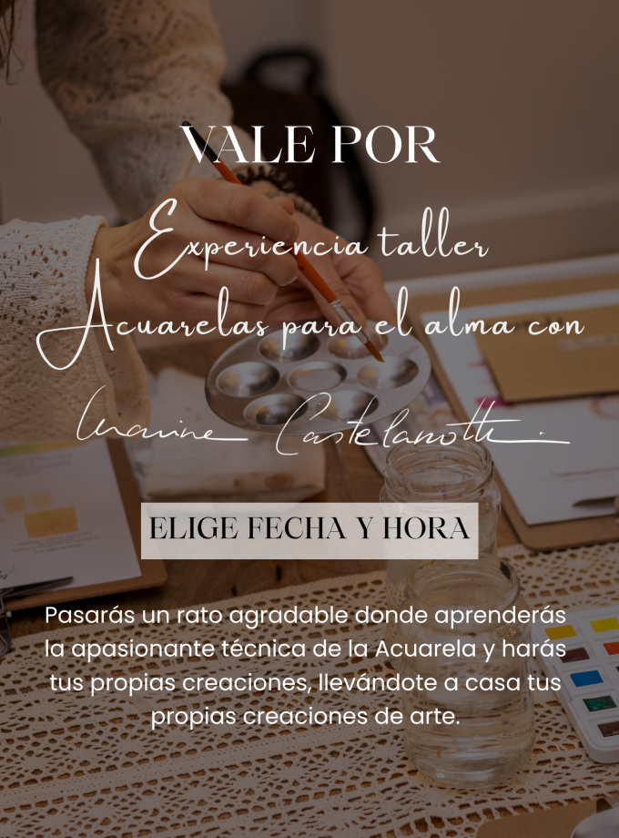 Vale Taller "Acuarelas para el alma" – Introducción al mundo de la acuarela