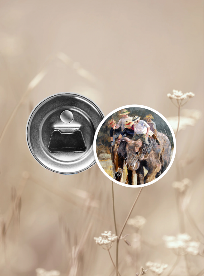 Imán abrebotellas Polo sobre Elefantes